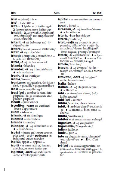 Franceza - dicţionar de buzunar
