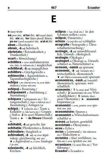 Germana - dicţionar de buzunar