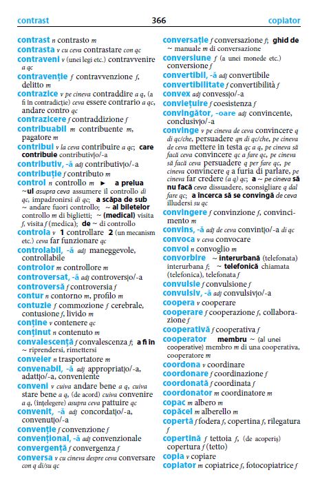 Dicţionarul tău isteţ  italian-român şi român-italian