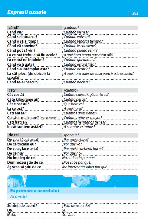 Dicţionarul tău isteţ  spaniol-român şi român-spaniol