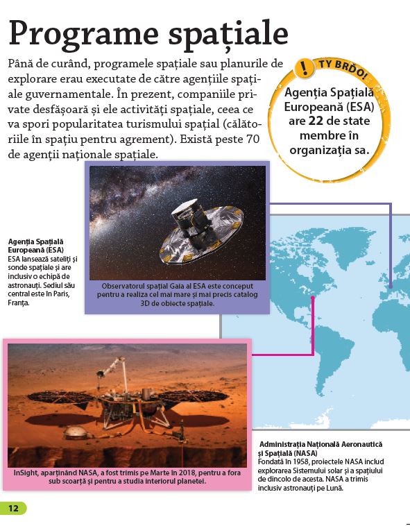ÎNVAȚĂ! Călătorie în spațiu