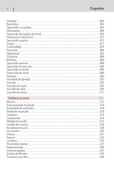 Dictionar tematic german